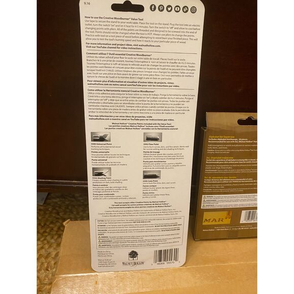 Wood Burner and Letter Set - Picture 4 of 5